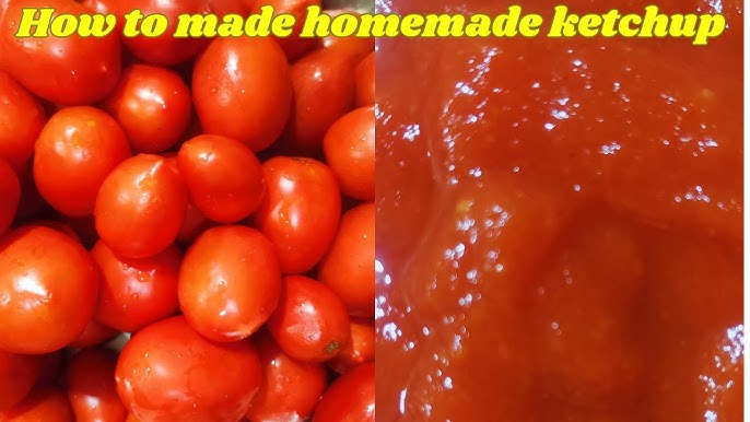 Make Homemade Tomato Ketchup Quick And Easy 2024
