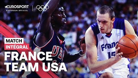 JEUX OLYMPIQUES - Le replay intégral de la finale France-Team USA en basket à Sydney (2000)