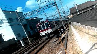 2017年8月19日の近鉄名古屋線阿倉川