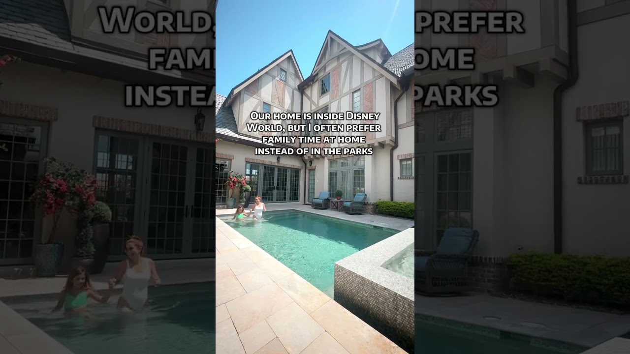 Disney magic, but make it home ✨🏰 Yes, we live on Walt Disney World property in Golden Oak, a