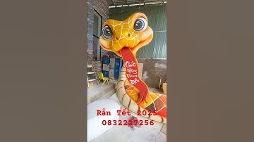 I made Giant Snake for Tết 2025