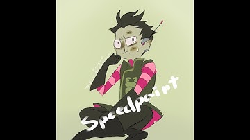 Invader Zim AU Speedpaint-Sick Human Zim