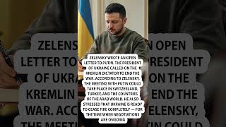 ⚡️Zelensky wrote an open letter to Putin. Here's what will happen