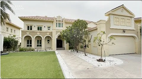 Lake-facing: Upgraded 5-BR with a private pool in Jumeirah Islands!