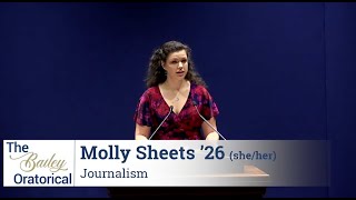 Molly Sheets '26 | Finalist | 2023 Bailey Oratorical