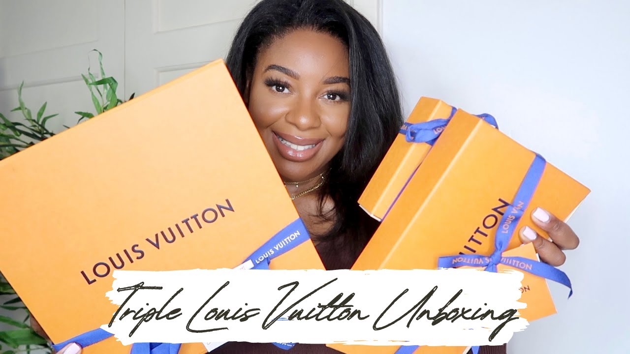 NEW Louis Vuitton Triple Unboxing