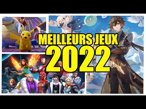 TOP 10 des MEILLEURS JEUX MOBILES pour 2022 !