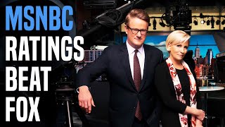 WOW: MSNBC surpasses Fox News in ratings for first time in 2+ years image