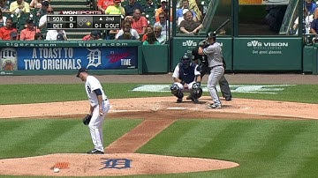 CWS@DET: Beckham hits an RBI double to left field