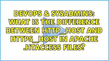 What is the difference between HTTP_HOST and HTTPS_HOST in apache .htaccess files?