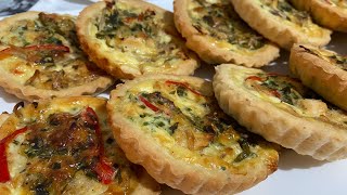 كيش الدجاج حشوة لذيذة مع خليط القشدة بكل التفاصيل، أشهى مذاقQuiche  au poulet et crème fraîche