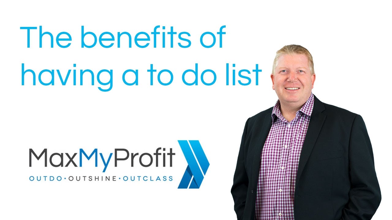 The Benefits Of Having A To Do List YouTube