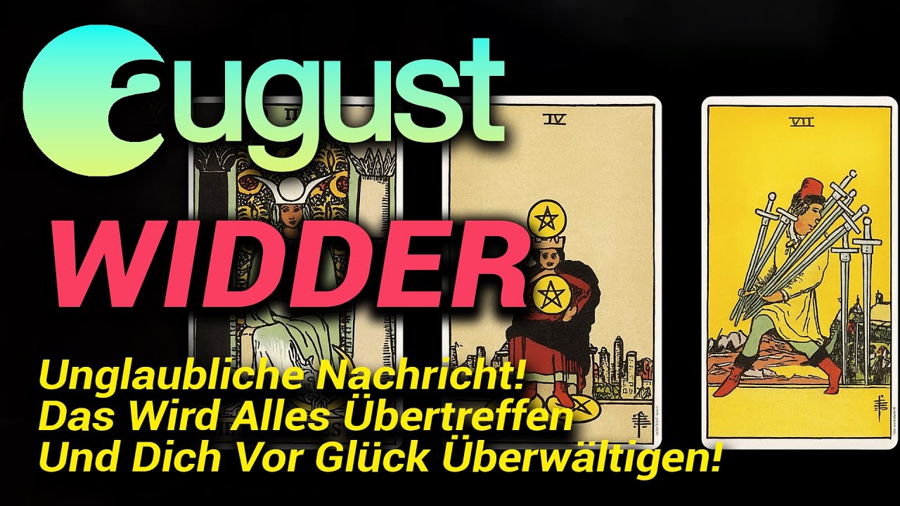 Widder ☀️ Unglaubliche Nachricht! Das Wird Alles Übertreffen Und Dich Vor Glück Überwältigen! ☀️