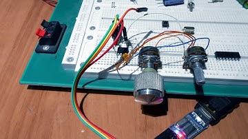 Трёхканальный UART АЦП на ATtiny13