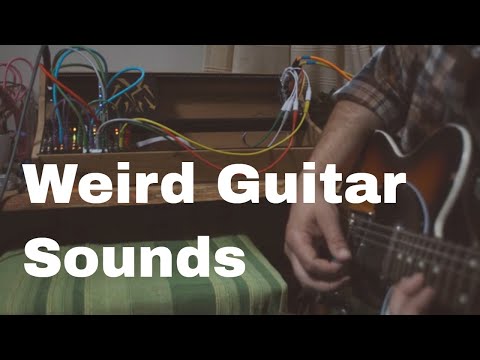 Weird Eurorack Guitar Sounds - [ Mutable Instruments | Marbles | Ears | Rings ]