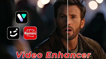 Remini vs Wink vs VMake Video Enhancer App - High Quality Video Android