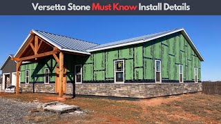 Important Versetta Stone Install Details
