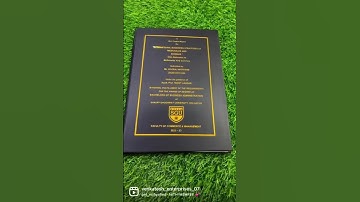 THESIS BINDING #bookbinding #thesis