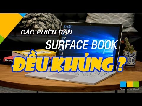 Surface Book: Tìm hiểu các phiên bản của Surface Book