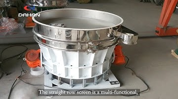 Large straight line vibrating screen flour direct sifter equipment