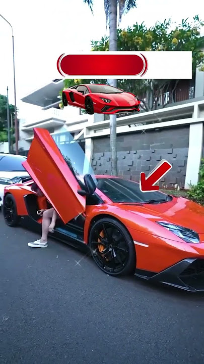 Harga mobil lamborghini rizky billar suami lesti kejora,Kekayaan rizky billar#shorts