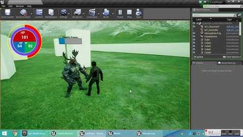 Unreal Engine 4 - Turn based RPG Prototype 1