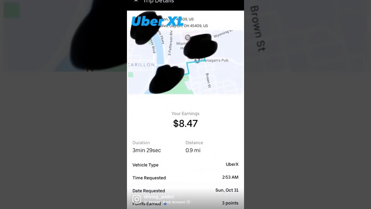 Uber XL earnings