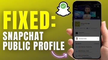 How to Fix Snapchat Public Profile Not Showing