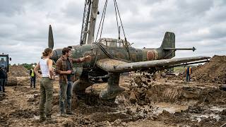 This couple successfully restored a World War II aircraft,JUNKERS Ju 87 STUKA restoration ASMR
