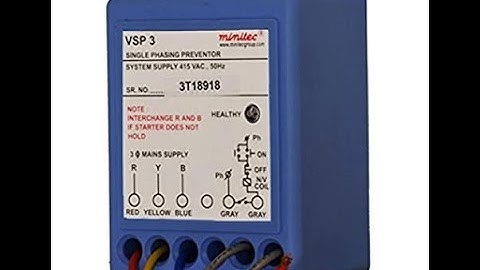 Phase failor realay_ ফেস ফেইলর রিলে খুটিনাটি