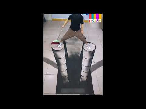 Удивительные 'объёмные' 3D-рисунки песком, Amazing 3D 3D sand drawings, Дивовижні 'об'ємні' 3D-м-ки