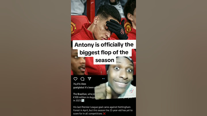 Anyony is the biggest flop this season   #antony #manchesterunited