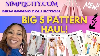 Big 5 HUGE Pattern HAUL!!! Simplicity, Know Me & McCall's!!