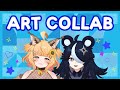 【Art Collab】drawing together with Nova Polaris!【CATASTROTHY】