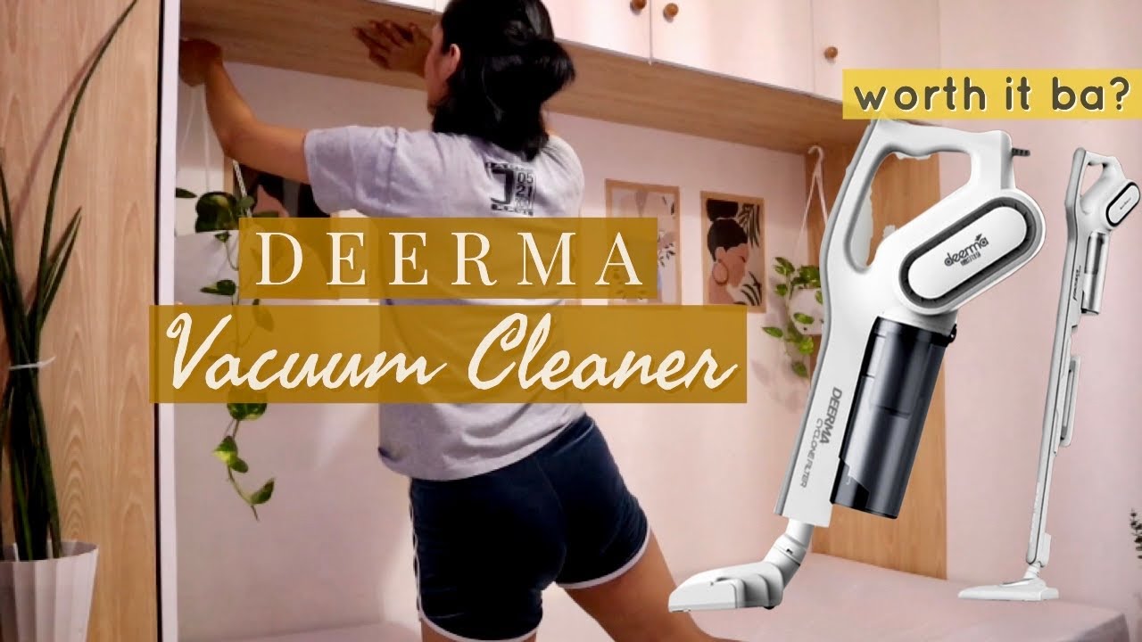 SHOPEE FINDS DEERMA DX700 VACUUM CLEANER | UNBOXING & TEST😍