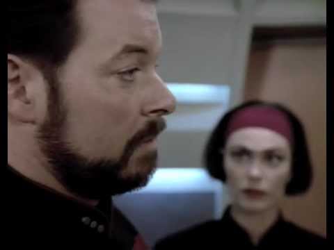 tng ro is upset with riker the next phase youtube