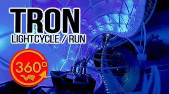 Experience TRON Lightcycle Run at Magic Kingdom | Insta360 X5 8K 360