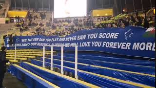Des supporters de Cardiff rendent hommage à Emiliano Sala à Nantes. (FCN - ASSE 30/01/2019)