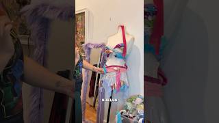 Mermaid costume remake 🪸 #designer #halloween #costume