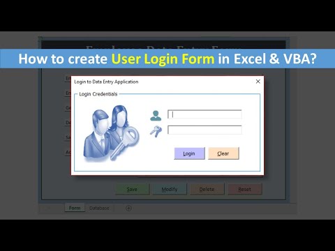 How to create User Login Form in VBA and Excel (Step by Step Guide)