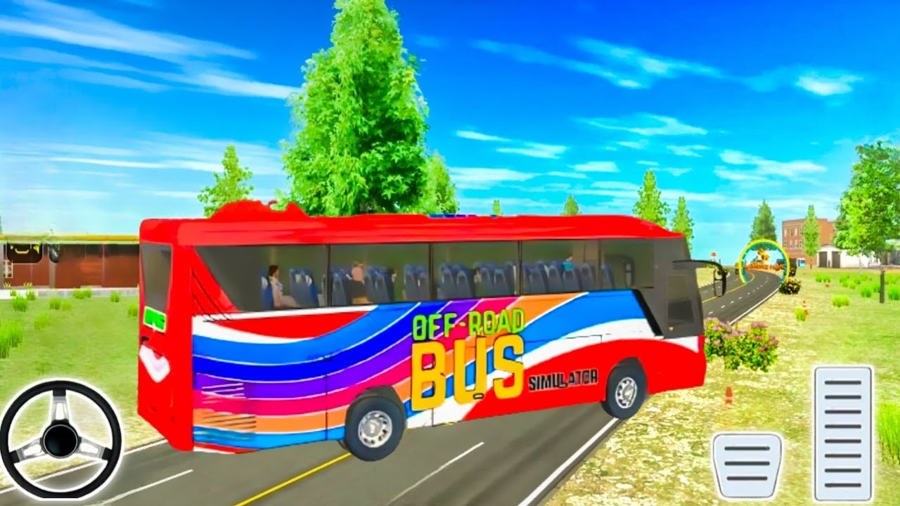 Real Bus Driving Simulator on Open City Roads | Clean Driving Android Gameplay