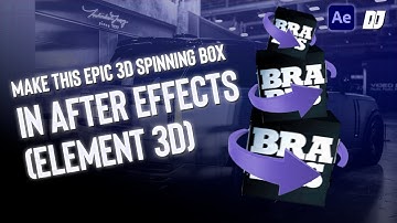 Create 3D Animations in After Effects | Element 3D