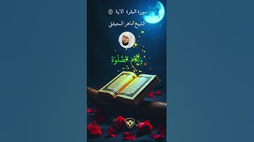سورة البقرة الاية ١٧٧#قران_كريم #ماهر_المعيقلي