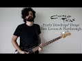 Pearly dewdrops drops the clever artistry of cocteau twins bass lines  bass lesson  cover