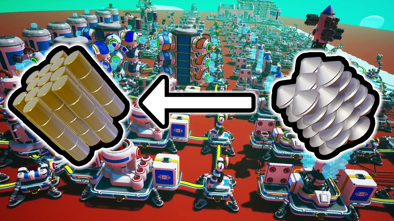 Automating Nanocarbon Alloy Using SCRAP - Astroneer