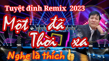 Một thời đã xa Remix | Nghe là thích | Cover: Mr Thang