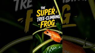 Frogs funny | The super tree-climbing Frog #animals #frog #discovery #funny #shorts