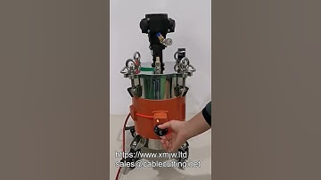 10l Automatic Glue Adhesive Heating Pressure Tank With Mixing Function