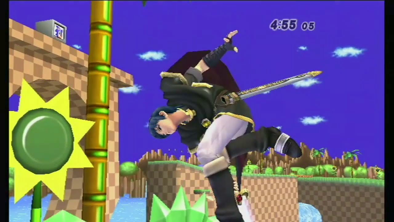 Super Smash Bros. Brawl : Classic Mode on Intense with Marth (Crazy Hand Clear)