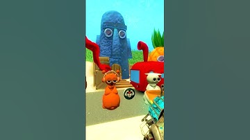 EVOLUTION of SPRUNKI to SMILING CRITTERS vs FAT to MUSCLE in Garry`s Mod